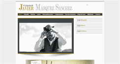 Desktop Screenshot of javiermarquezsanchez.com